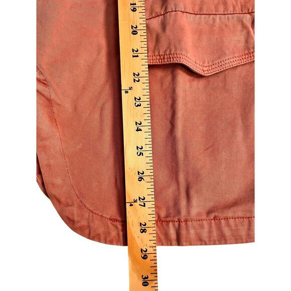 NWT Pistola Briana Cotton UtilityMilitary Jacket/Overshirt in Clay Sz M - Picture 7 of 10